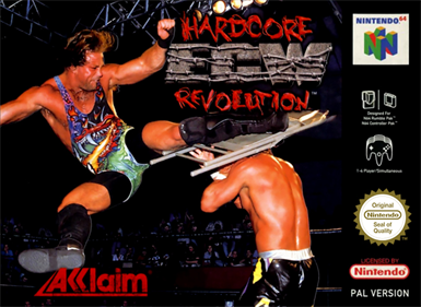 ECW Hardcore Revolution - Box - Front Image