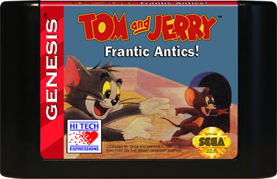Tom and Jerry: Frantic Antics! - Cart - Front Image