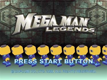 Mega Man Legends - Screenshot - Game Title Image