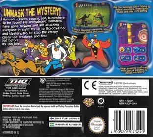 Scooby-Doo!: Unmasked - Box - Back Image