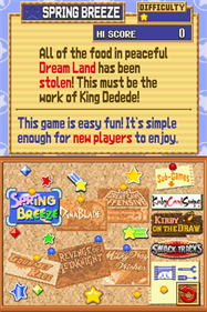 Kirby Super Star Ultra - Screenshot - Game Select Image