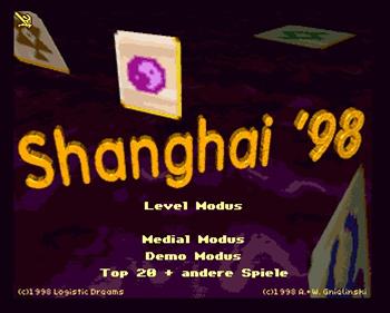 Shanghai 98 - Screenshot - Game Title Image