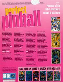 Perfect Pinball - Box - Back Image