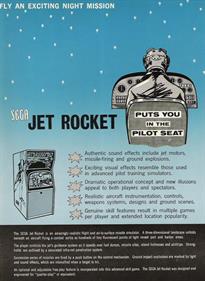 Jet Rocket - Advertisement Flyer - Back Image