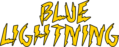 Blue Lightning - Clear Logo Image