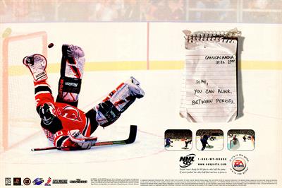 NHL 98 - Advertisement Flyer - Front Image