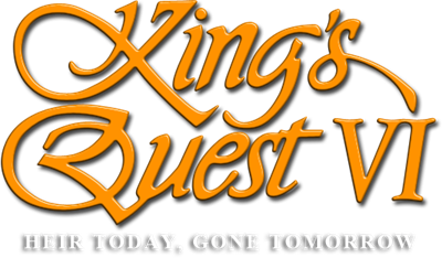 King's Quest VI: Heir Today, Gone Tomorrow - Clear Logo Image