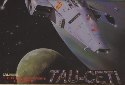 Tau Ceti: The Lost Star Colony - Advertisement Flyer - Front Image