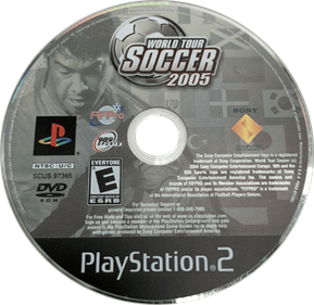 World Tour Soccer 2005 - Disc Image