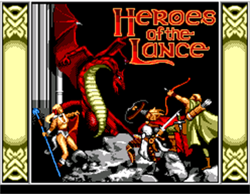 Heroes of the Lance - Screenshot - Game Title