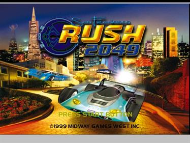 San Francisco Rush 2049 - Screenshot - Game Title Image