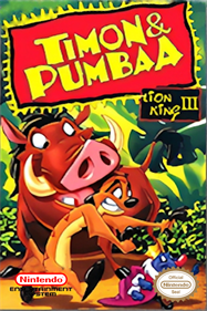 The Lion King III: Timon & Pumbaa - Fanart - Box - Front Image