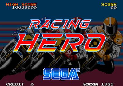 Racing Hero - Screenshot - Game Title Image