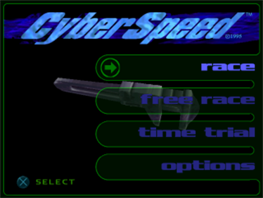 CyberSpeed - Screenshot - Game Title Image