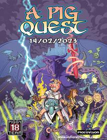 A Pig Quest - Advertisement Flyer - Front