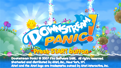 Downstream Panic! - Screenshot - Game Title Image