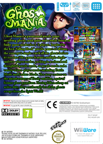 Ghost Mania - Box - Back Image