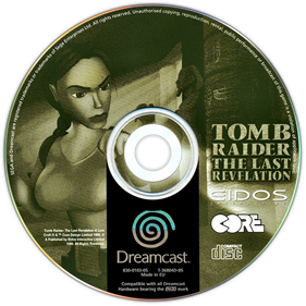 Tomb Raider: The Last Revelation - Disc Image