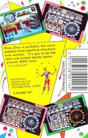 Dizzy Dice - Box - Back Image