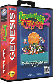 Lemmings 2: The Tribes - Box - 3D Image