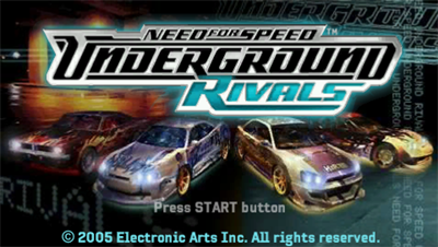 Need for Speed: Underground Rivals - Screenshot - Game Title Image
