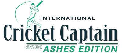 International Cricket Captain 2001: Ashes Edition - Clear Logo Image