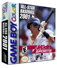 All-Star Baseball 2001 - Box - 3D