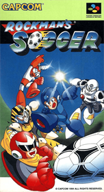 Mega Man Soccer - Box - Front Image