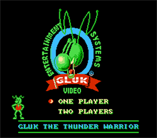 Gluk the Thunder Warrior - Screenshot - Game Title Image