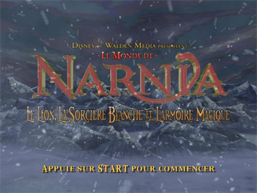 The Chronicles of Narnia: The Lion, the Witch and the Wardrobe - Screenshot - Game Title Image