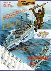 Falklands 82 - Advertisement Flyer - Front Image