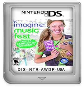 Imagine: Music Fest - Fanart - Cart - Front