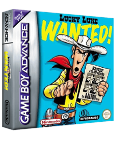 Lucky Luke: Wanted! - Box - 3D Image