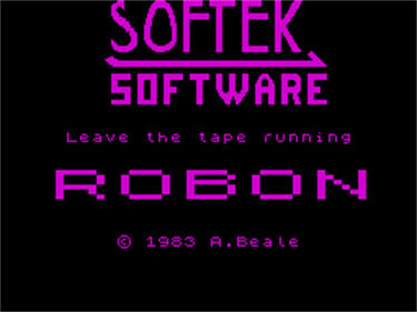 Robon - Screenshot - Game Title Image
