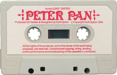 Peter Pan: The Adventure Game - Cart - Front Image