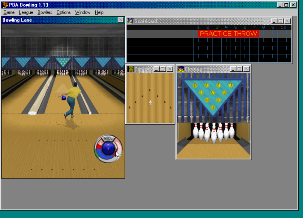 PBA Bowling for Windows 95