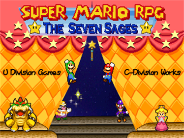 Super Mario RPG: The Seven Sages - Screenshot - Game Title Image