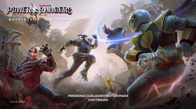 Power Rangers: Battle for the Grid - Screenshot - Game Title Image