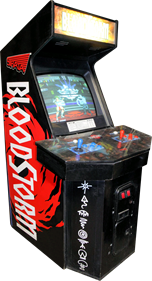 BloodStorm - Arcade - Cabinet Image