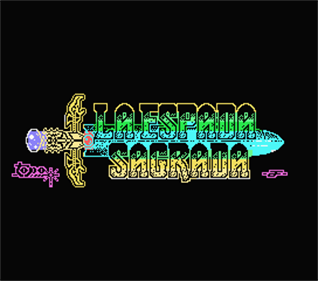 La Espada Sagrada - Screenshot - Game Title Image