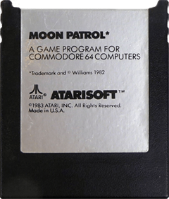 Moon Patrol (Atarisoft) - Cart - Front Image