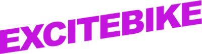 Excitebike - Clear Logo Image