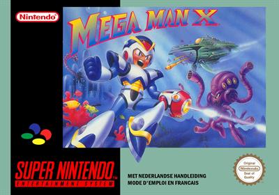 Mega Man X - Box - Front Image