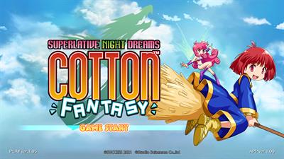 Cotton Fantasy: Superlative Night Dreams - Screenshot - Game Title Image