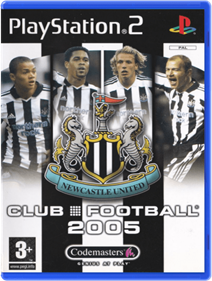 Club Football 2005: Newcastle United - Box - Front - Reconstructed Image