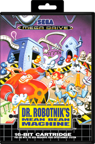 Dr. Robotnik's Mean Bean Machine - Box - Front - Reconstructed Image