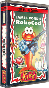 James Pond 2: Codename RoboCod - Box - 3D Image