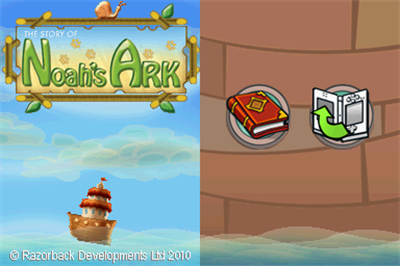 The Story of Noah's Ark - Screenshot - Game Title Image