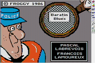 Baratin Blues - Screenshot - Game Title Image