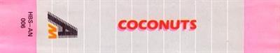 Coconuts - Banner Image